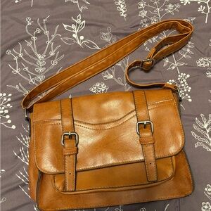 Mossimo Supply Co. Tan Crossbody Bag